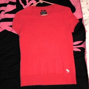 Cashmere Abercrombie Short Sleeve Top